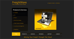 Desktop Screenshot of freightware.net