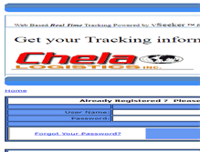Tablet Screenshot of chela.freightware.net
